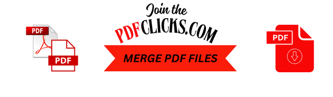 Merge PDFs Online Free: Secure, Unlimited & No Watermarks | PDFClicks